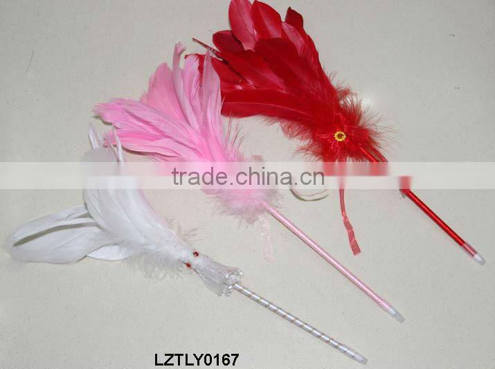 Promotional gifts Goose feather ink pens LZTLY0167