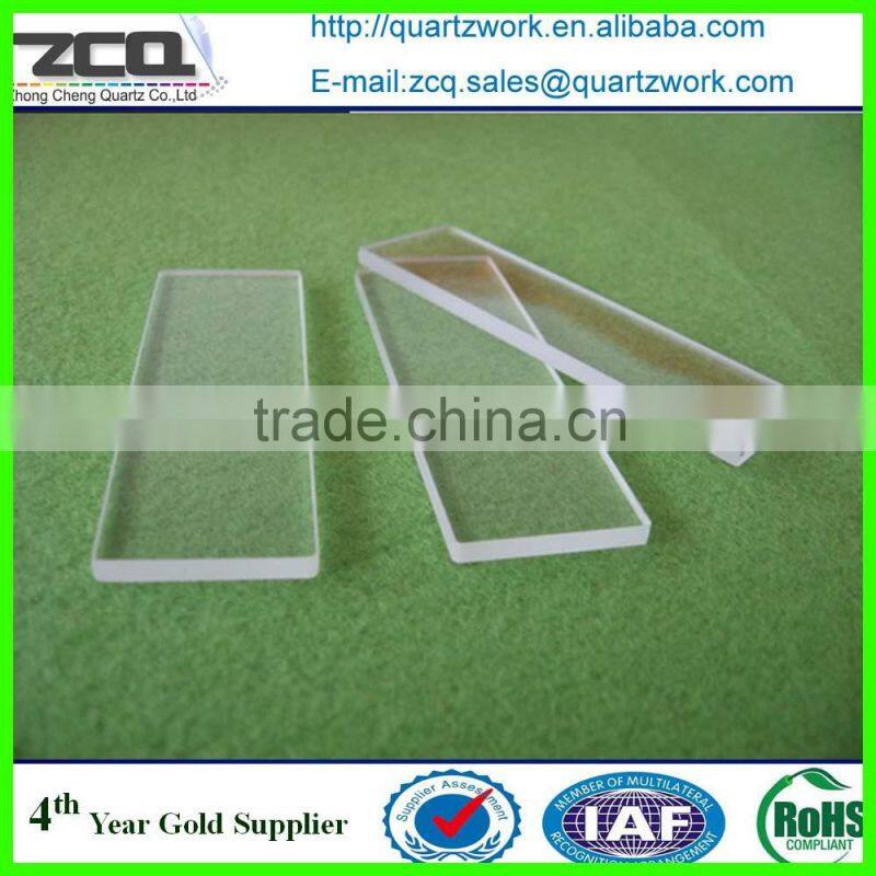 Synthetic fused silica 2" thick plate glass fused silica price