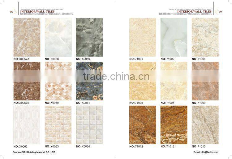 latest building materials 3d wall tiles, marble floor tiles