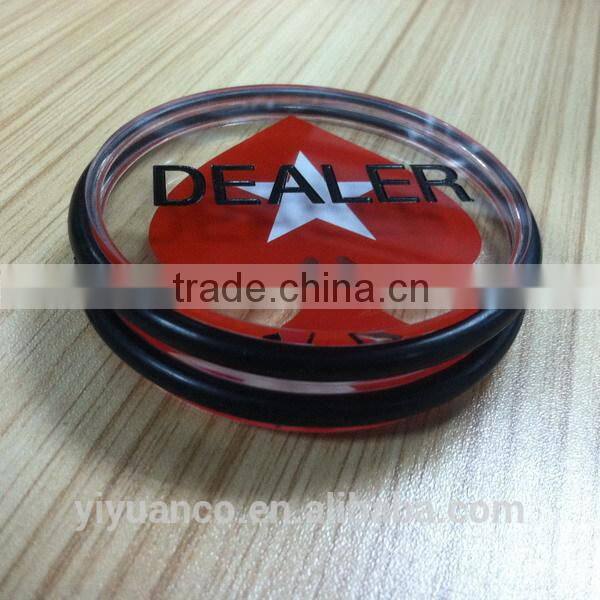 Clear triangular prism block, make transparent acrylic paperweight, acrylic block-0035