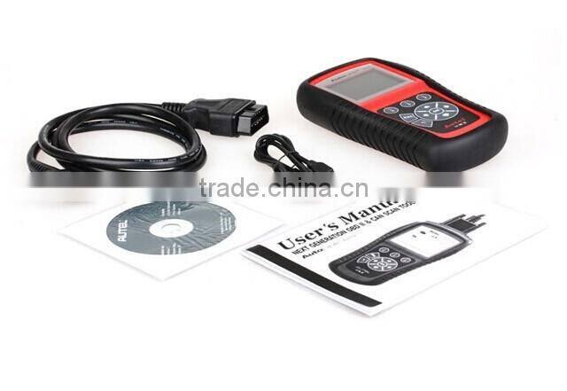 Original Autel Autolink AL619 ABS/SRS + CAN OBDII Diagnostic Scan Tool Turn off Check Engine Light clears codes resets monitors