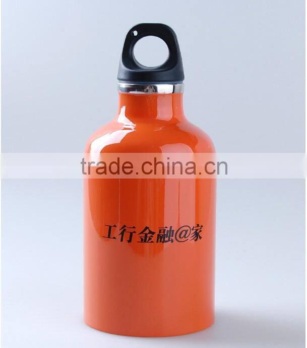 Stainless steel sport water bottle