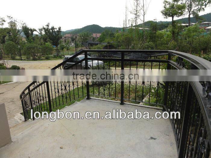 Top-selling classic galvanized metal stair handrail frame