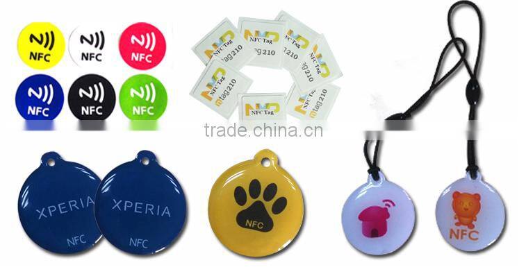 13.56MHZ epoxy tag adhesive epoxy rfid key tag