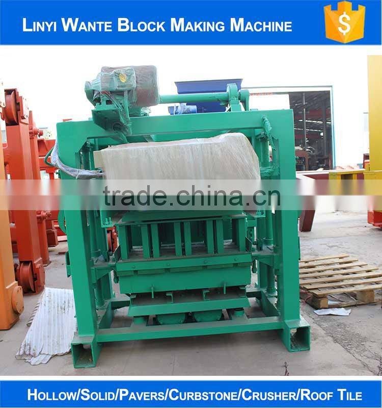 QT40-2 fly ash brick making machine manual