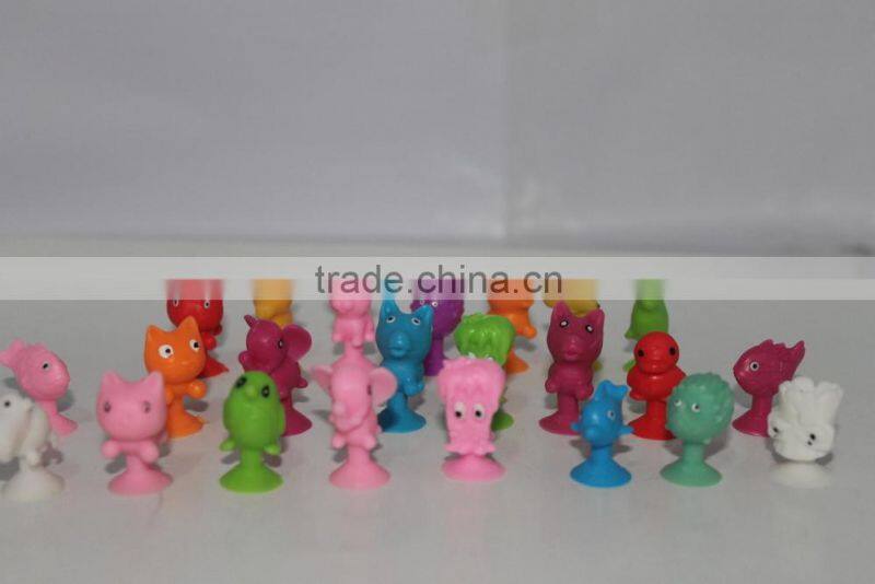 TPR About 2-3cm Kid Mini Stikeez Toys For Capsule Toy