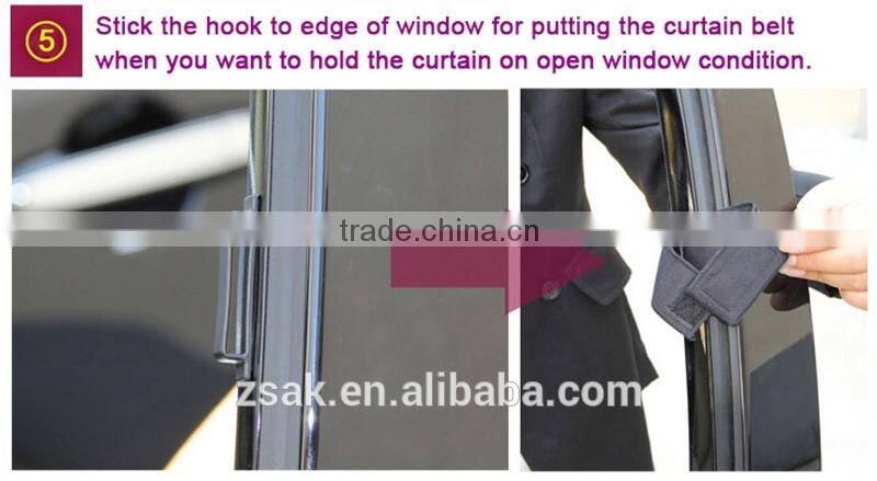 sunshade fabric curtain for car window