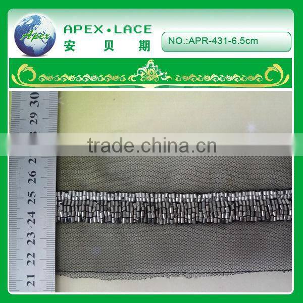 net tape with beads for garment