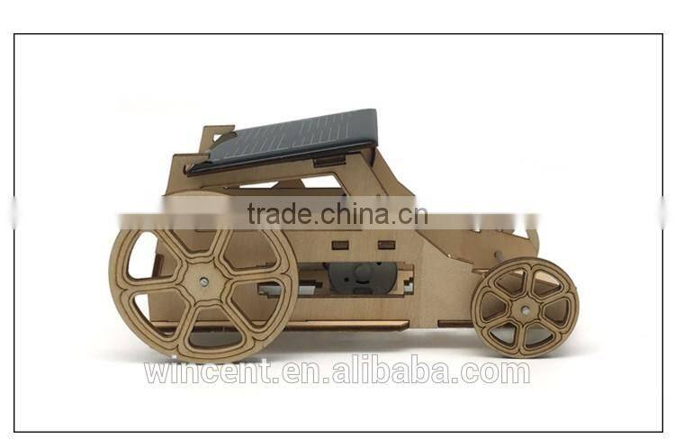 Solar Toys Wood 3D Car Puzzle Game For Kids