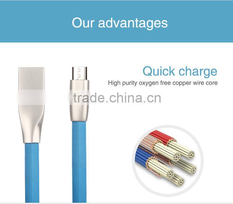 Factory Popular Speed Data Micro USB Data Cable for Mobile phone(CB02)
