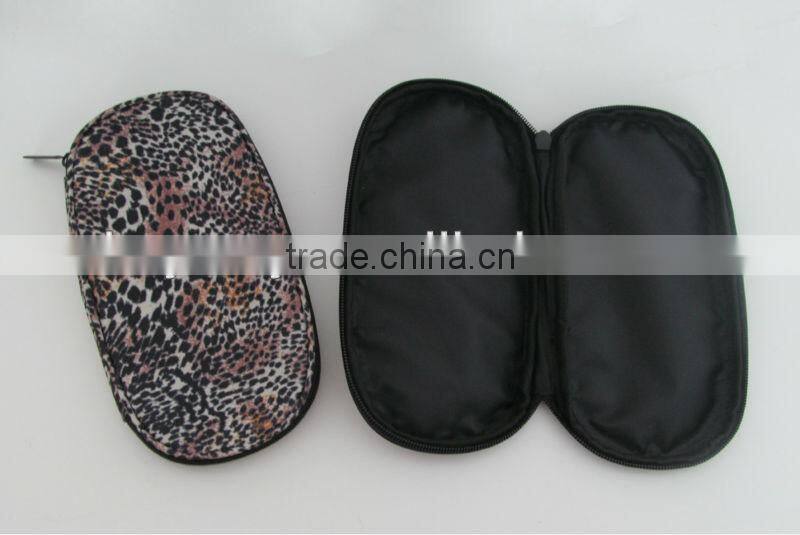 Fashion patent pu clutch cosmetic bag