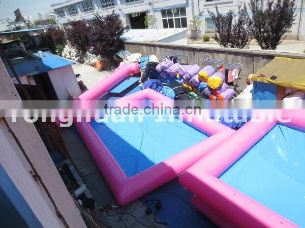 Inflatable water pools