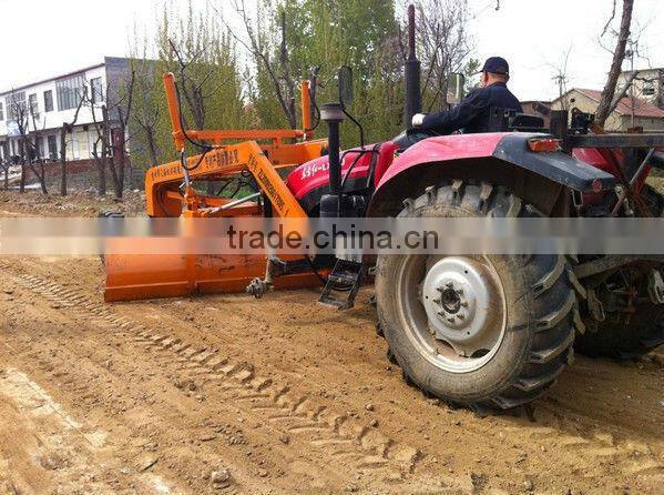 power grader (wheeled tractor front mounted type) land leveller