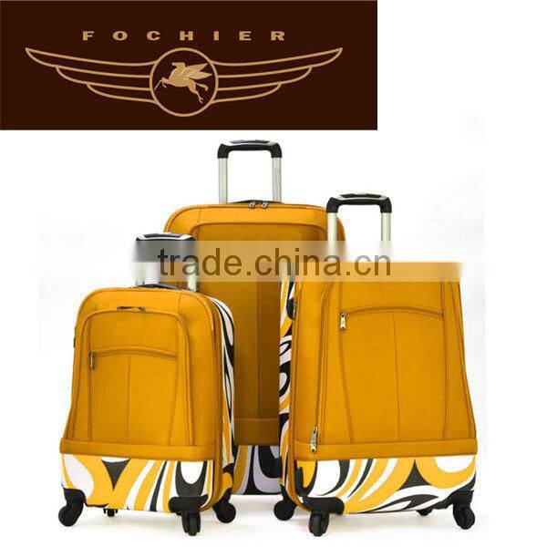 canvas luggage suitcases for girl sky travel luggage bags