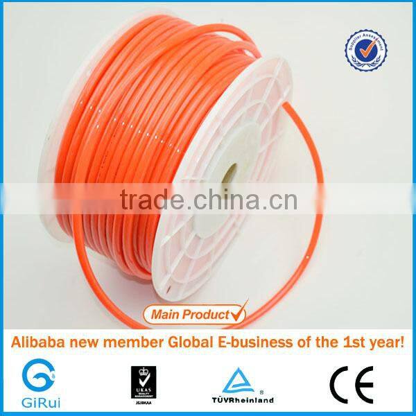 orange color PU air hose