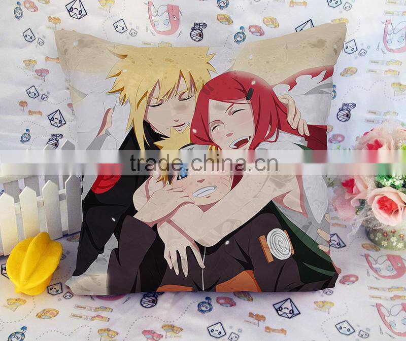 Hot Japanese anime NARUTO customized pillow case