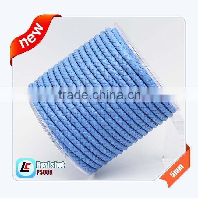 Wholesale Braided Genuine Leather Cord Best Selling 2016