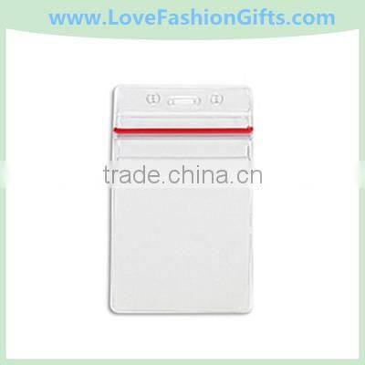 Advantus Re-sealable Badge Vertical Holder, 2 5/8" x 3 3/4" Insert Size