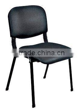 Aluminum frame red fabric writing board school chair HE-164