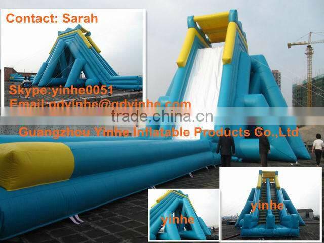 2015 Commercial Grade Inflatable Water Slide With Pool for sale