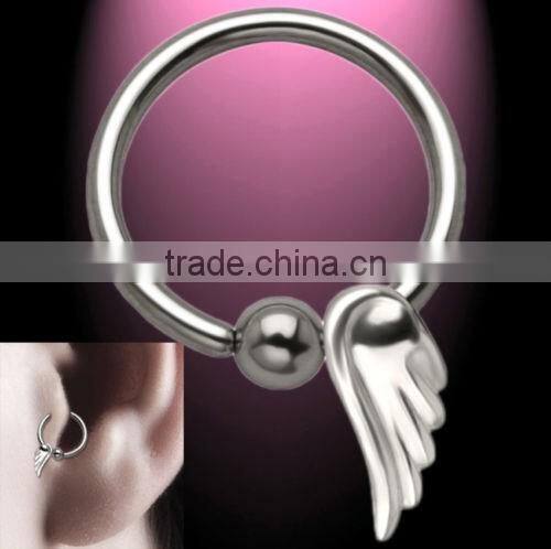 Eyebrows Wing BCR Septum Helix Tragus Ear Piercing