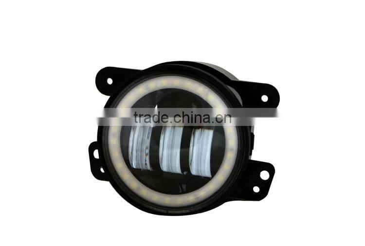 HTAUTO High Low Beam 9-36V DC 7" 20W Led Headlight Bulb for Motorcycle Retrofit Projector Motorcycle Led Lighting