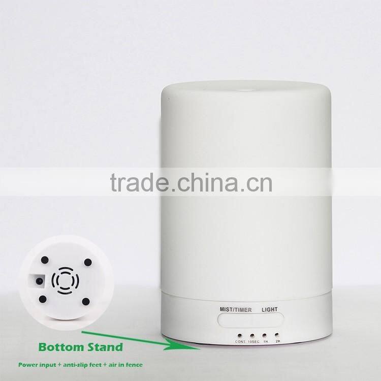 Wood grain car electric ultrasonic nebulization portable air purifying aroma diffuser