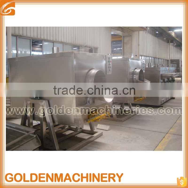 Dry Type Sesame Dehulling Machine Hulled Seeds Roaster Sesame Roasting Production