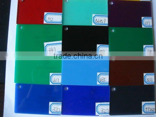 Translucent acrylic sheet
