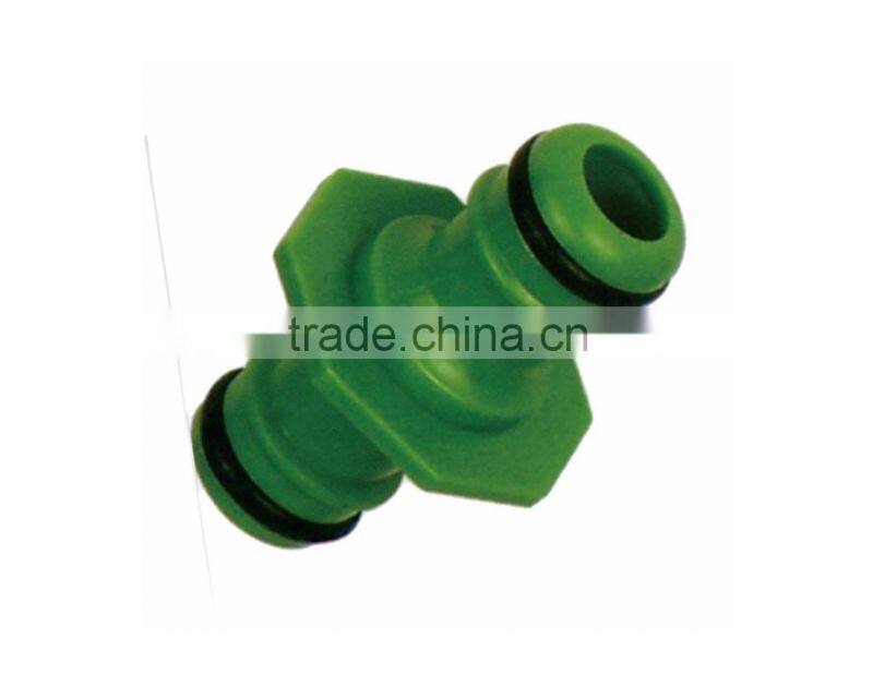 2 Way 1/2" Male Garden Hose Connector Quick Fix Coupler