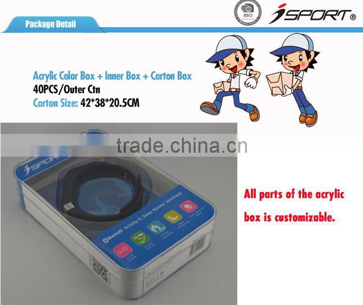 IOS and Android OLED Smart Healthy Bluetooth Heart Rate Activity Tracker