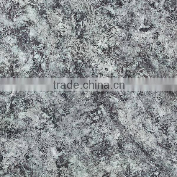 Glazed polished marble ocean blue tiles