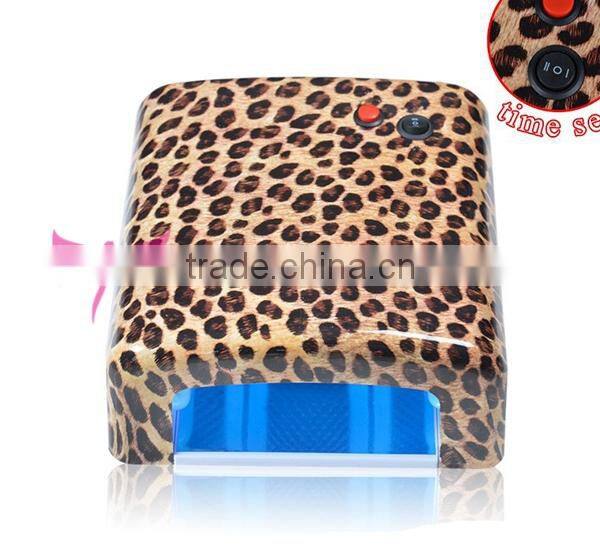 Easam hot leopard print 36w uv lamp 818