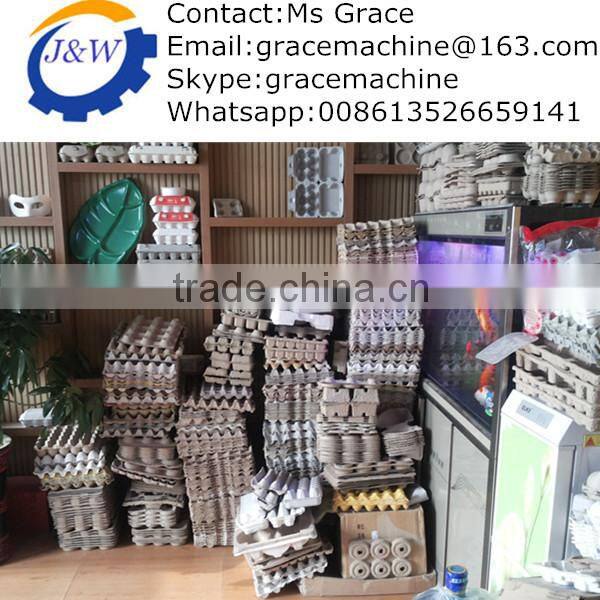 Jw-1000 type good quality full automatic egg tray making machine price
