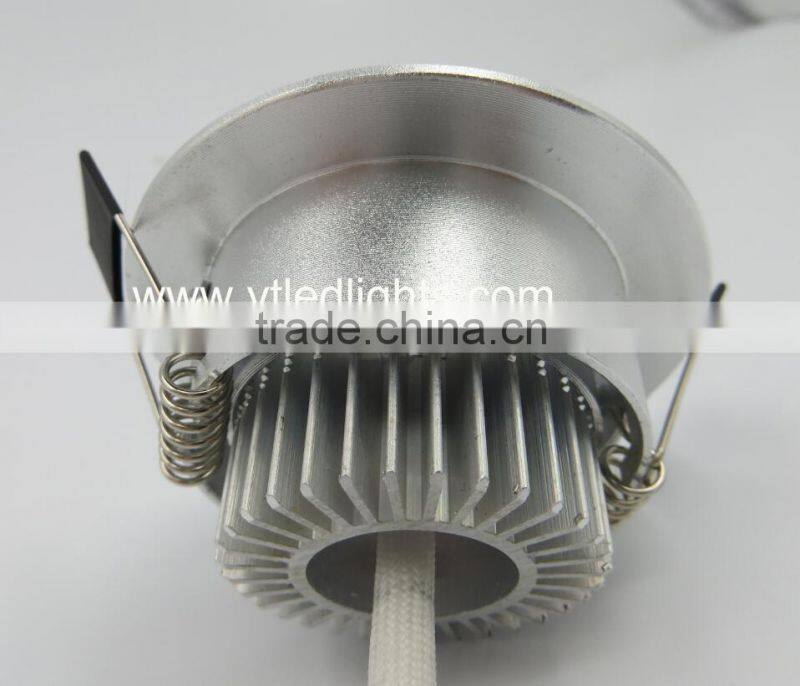 led ceiling light round 3w ceiling led light led recessed ceiling light led lighting 85-265v high quality 3 years warranty