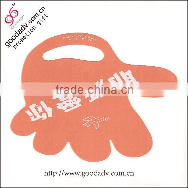 Eco-friendly pp fans new product custom logo personalized plastic hand fan