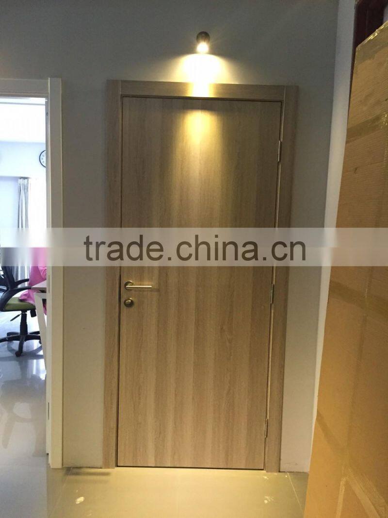 Hotel Melamine Faced MDF Panel Door, Economic Laminated Melamine Flush Door