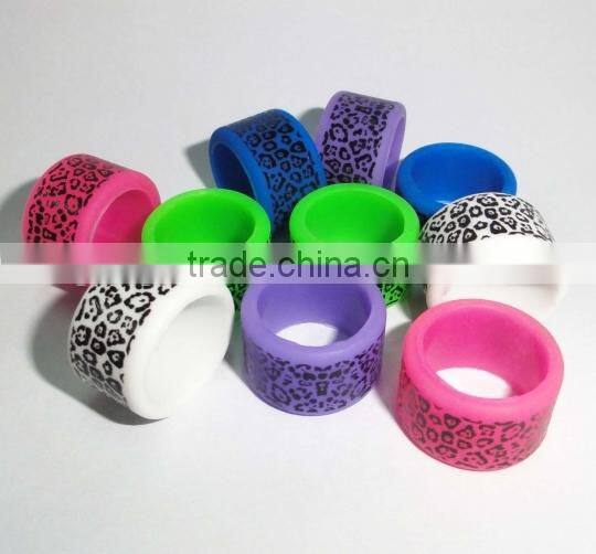 Promotional Custom silicone rubber Finger Rings
