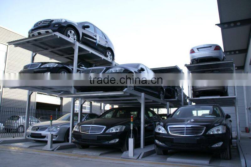 Pjs3 Simple Three-Storey Lifting Garages