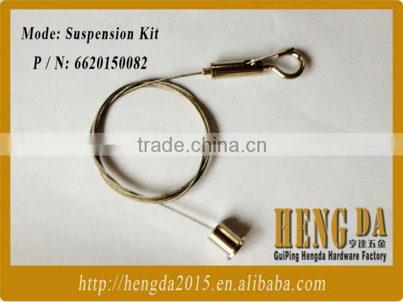 Coated wire ropes with grippers