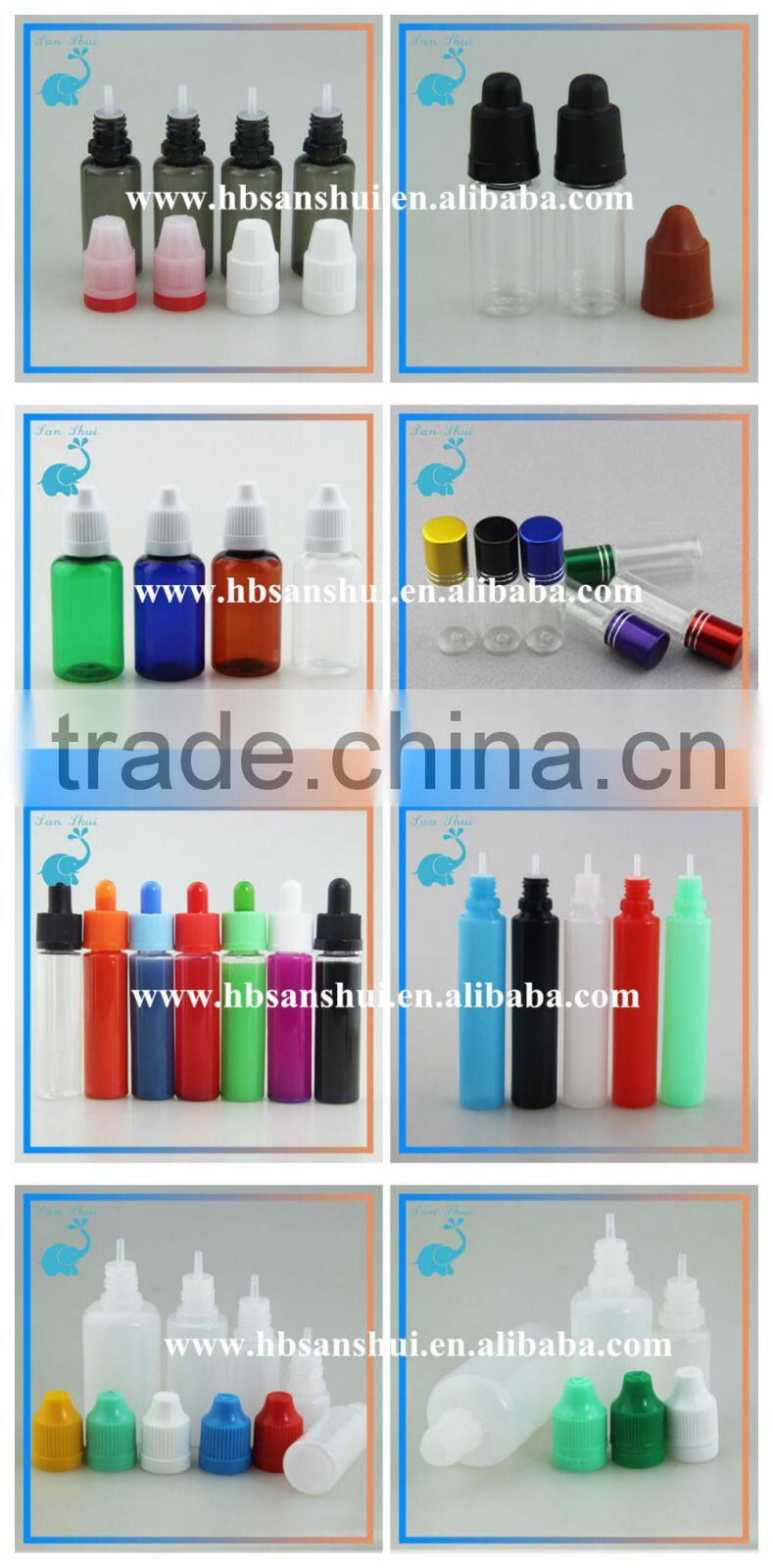 translucent black glass dropper bottle glass cosmetic serum dropper bottle