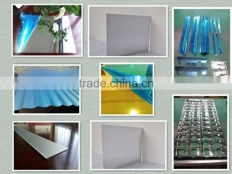 Anodized treatment aluminum alloy extrusion profile for fluorsecent light reflector
