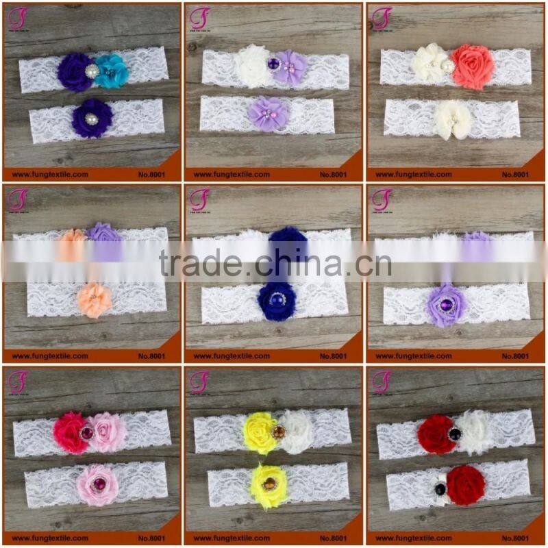 FUNG 8001 Bridal Wedding Stockings And Garters