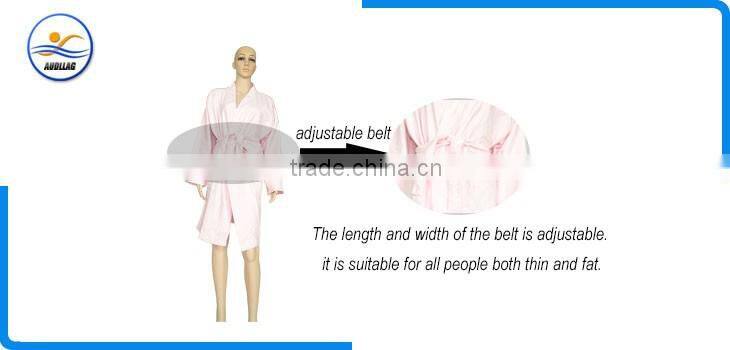Fashion soft comfortable fancy red bathrobes