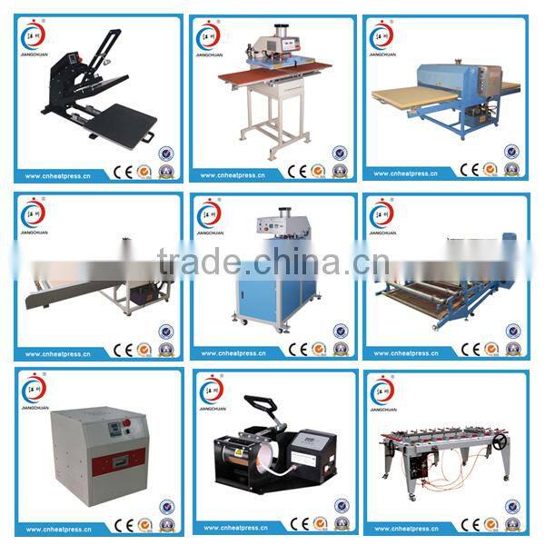 High quality flatbed cheap used t shirt heat press machine