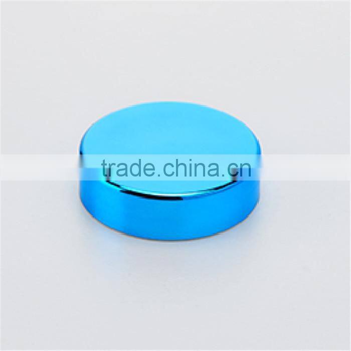 13oz/380ml Blue Chromed/ Metallized Plastic HDPE Bottle
