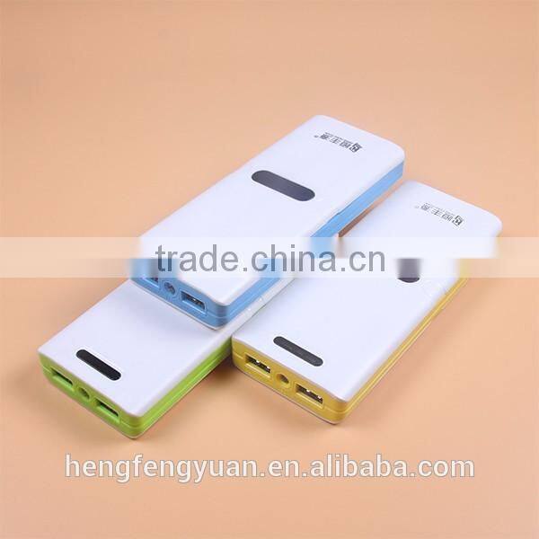 Factory Price Dual USB 18650 Power Bank 20000mAh