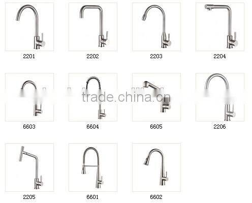 SUZAN(2204) European style lead free SUS304 stainless steel kitchen faucet&tap(2204)