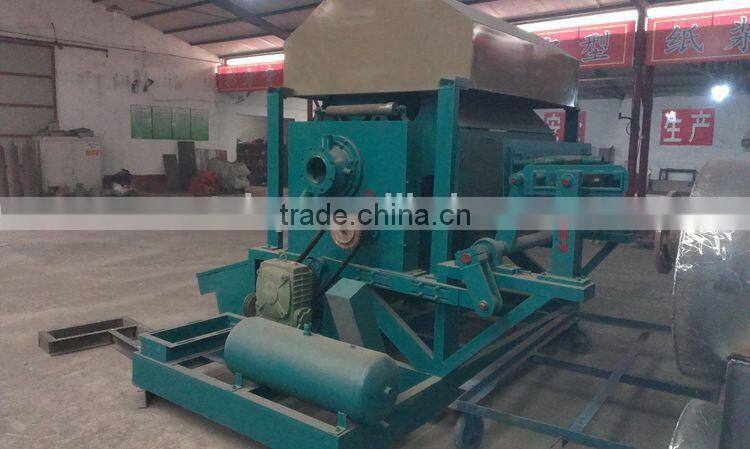 small waste paper recycling machinery egg box machine