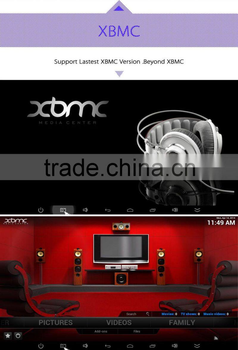 2015 Top selling tv box quad core full hd 1080p RK3188 porn video android tv box arabic channel free sex tv with Camera and MIC